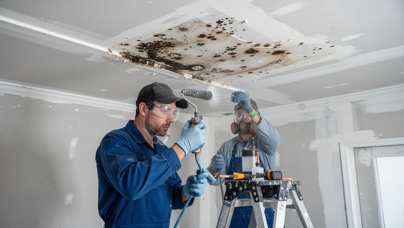 Ceiling Mold Removal